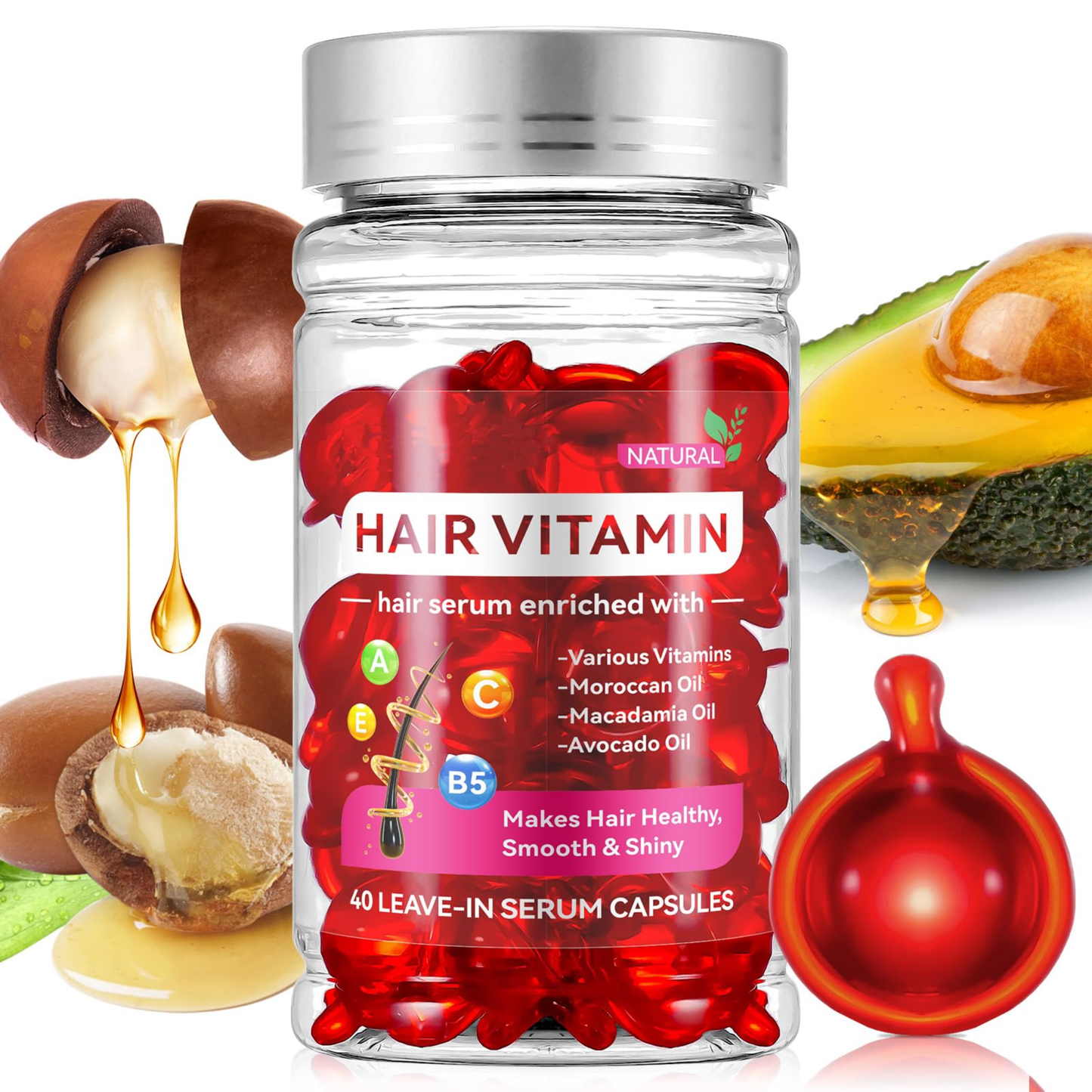 SERUM HAIR VITAMINAS PARA EL CABELLO VHL