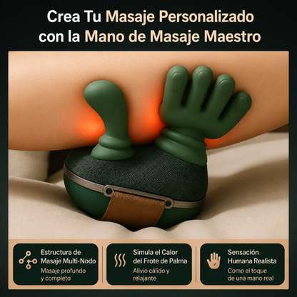 MASAJEADOR TORTUGA TIPO MANOS