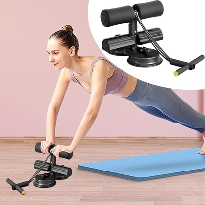 Barra de Abdominales con Succión y Ligas