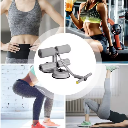 Barra de Abdominales con Succión y Ligas