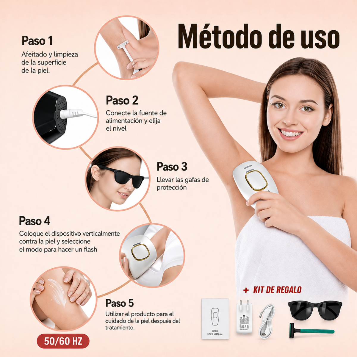 DEPILADORA IPL LASER