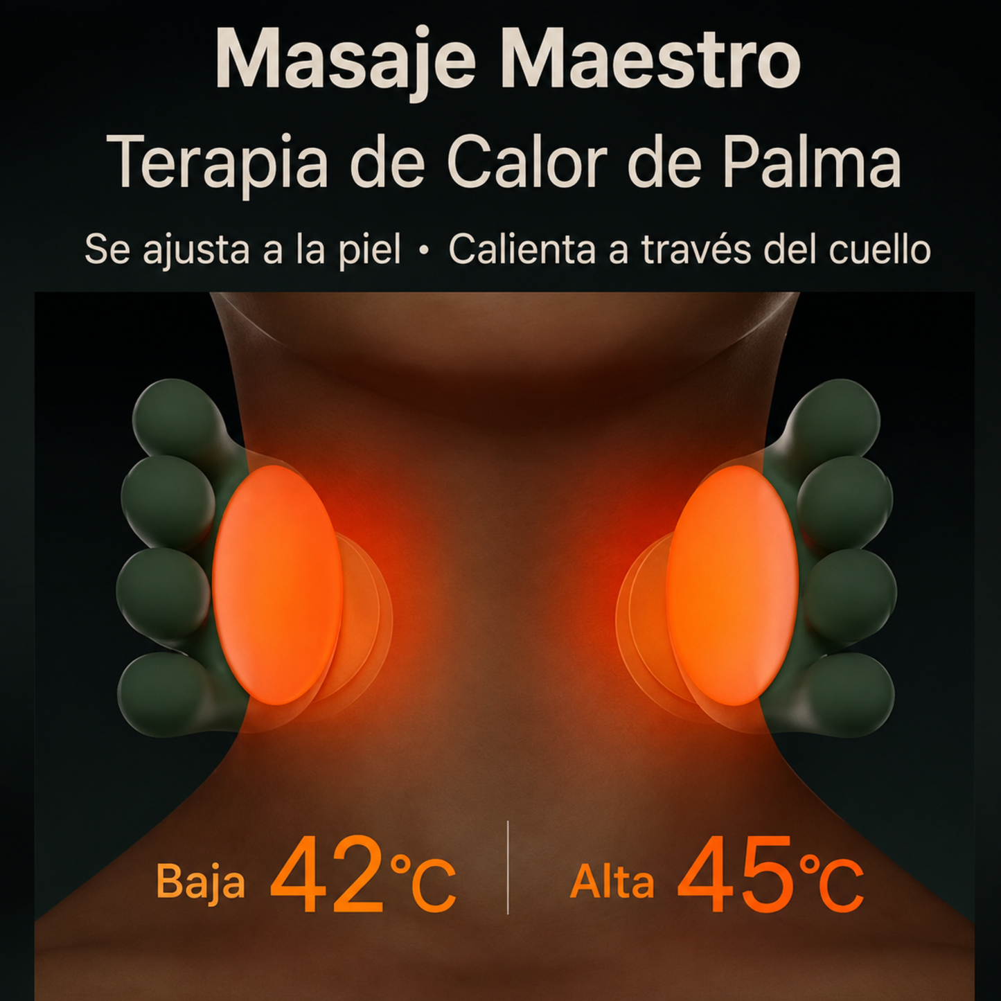 MASAJEADOR TORTUGA TIPO MANOS